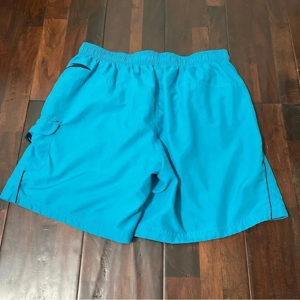 Speedo Men’s Knee Length Swimming Trunks Light Blue XXL Marina Volley